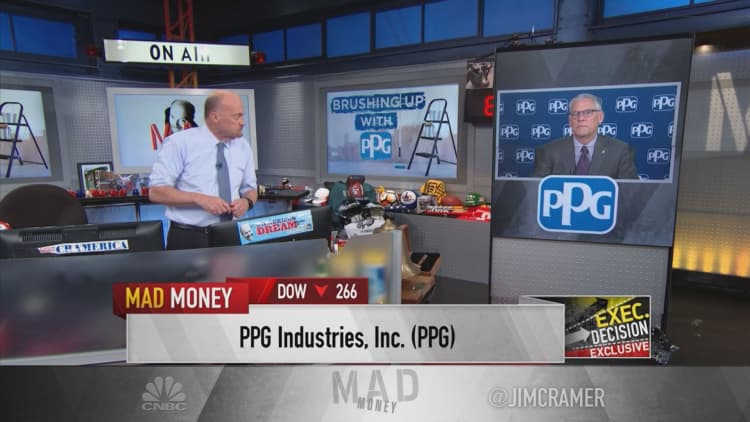 Watch Jim Cramer's full interview with PPG Chairman and CEO Michael McGarry