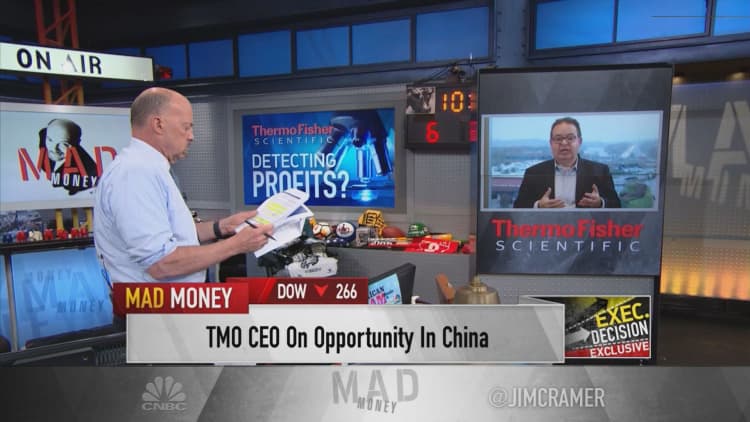 Thermo Fisher CEO discusses long-term need for Covid testing and the company's China business