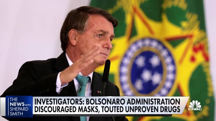 Brazil's Bolsonaro could be charged for mishandling the pandemic