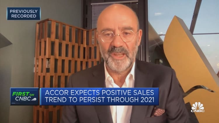 Business travel is at 60% of pre-Covid levels, says deputy CEO of Accor