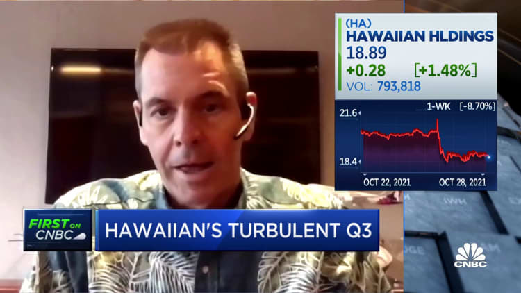 Hawaiian Holdings CEO says delta variant doesn't change long-term recovery plan