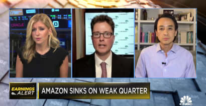 D.A. Davidson analyst Tom Forte says Amazon's dip is temporary