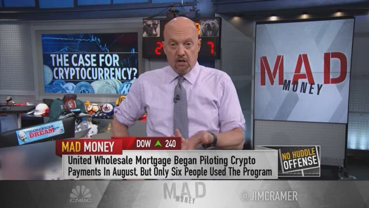 Cramer says speculating on crypto is OK — as long as investors know all the risks