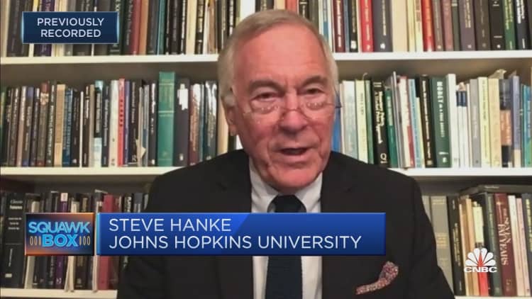 Fed has made 'one of the most catastrophic mistakes in recent history': Steve Hanke