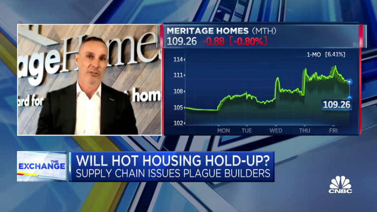 Interest rates will go up and we think the lower priced you are, the more affordable you'll be: Meritage Homes CEO
