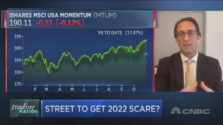 Market will likely go from year-end 'melt-up' to a 10% correction: Wells Fargo's Chris Harvey