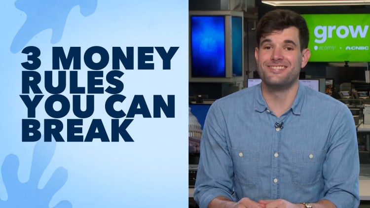 3 rules of personal finance that you could consider breaking