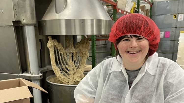 This woman with Down Syndrome started her own cookie company — and has made more than $1.2 million