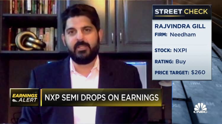 Needham's Rajvindra Gill says NXP had solid quarter