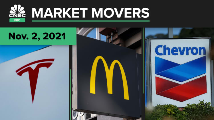 Tesla, McDonald's, and Chevron are today's top stock picks for investors: Pro Market Movers Nov. 2