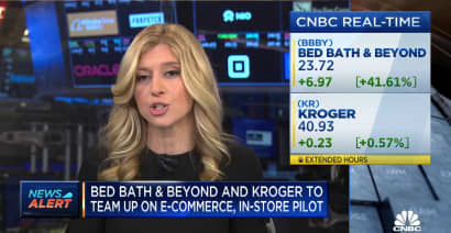 Bed Bath & Beyond and Kroger team up on e-commerce, in-store pilot