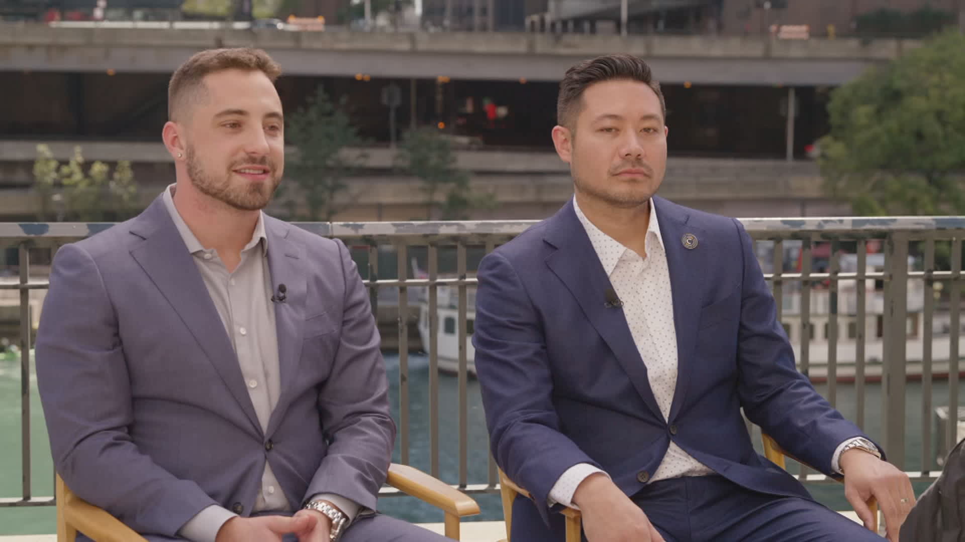 Ben Weiss, CEO of Coinflip, and Kris Dayrit, president of Coinflip, say their company allows anyone to purchase up to $900 in Bitcoin with just a name and phone number.