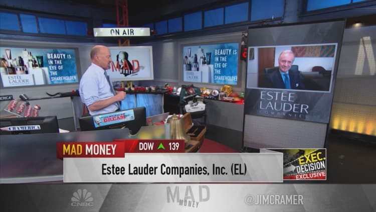 Watch Jim Cramer's full interview with Estee Lauder CEO Fabrizio Freda
