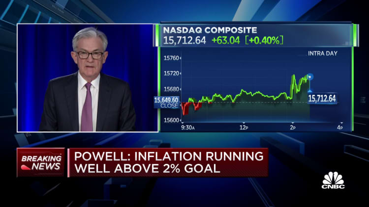 'Wages have been moving up strongly, very strongly' Fed Chair Powell says