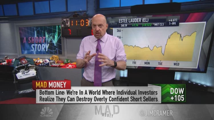 Cramer expects more companies to reach meme-stock status until 'hedge funds learn their lesson'