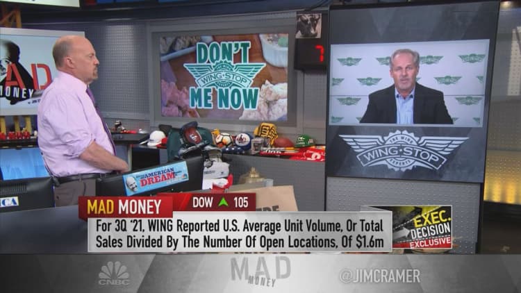 Watch Jim Cramer's full interview with Wingstop CEO Charlie Morrison