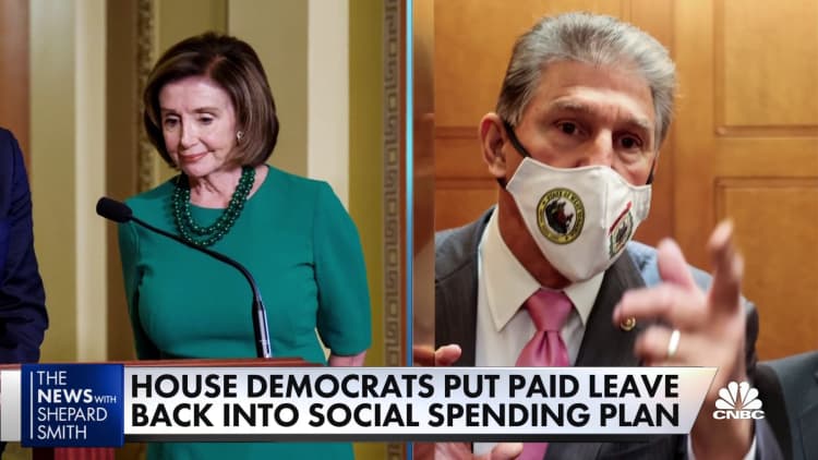 House Dems put paid family leave back into social spending plan