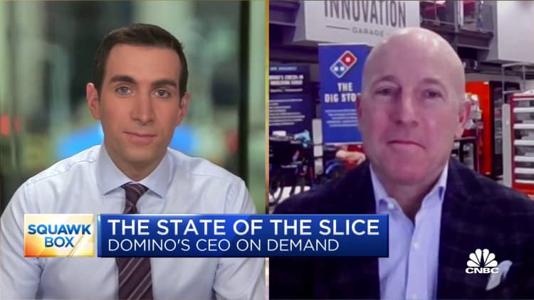 Domino's Pizza CEO: U.S. labor market tightest we've seen in long time