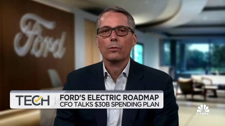 Ford's CFO explains Ford's EV spending plan: We're going to invest whatever it takes