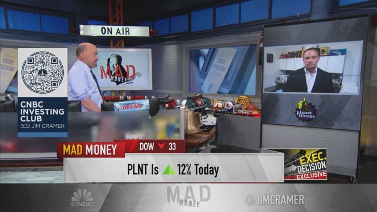 Watch Jim Cramer's full interview with Planet Fitness CEO Chris Rondeau