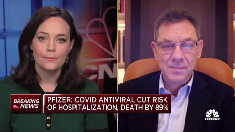 Pfizer to submit Covid pill to FDA before Thanksgiving, says CEO Albert Bourla
