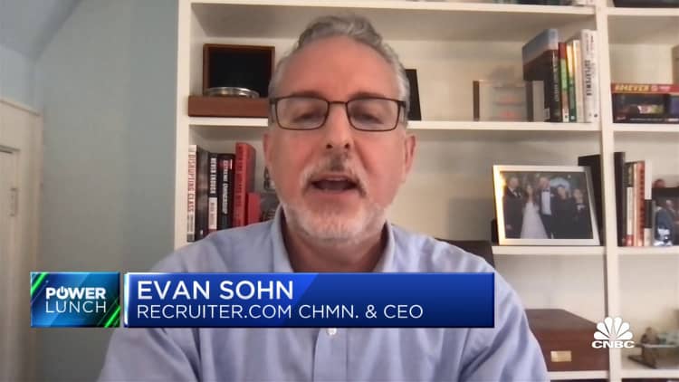 Recruiter.com's Sohn says many of the 'new' jobs are backfilled positions