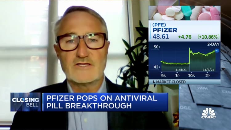 SVB Leerink's Geoff Porges on Pfizer Covid treatment: Really terrific news, but don't expect it to flood the market