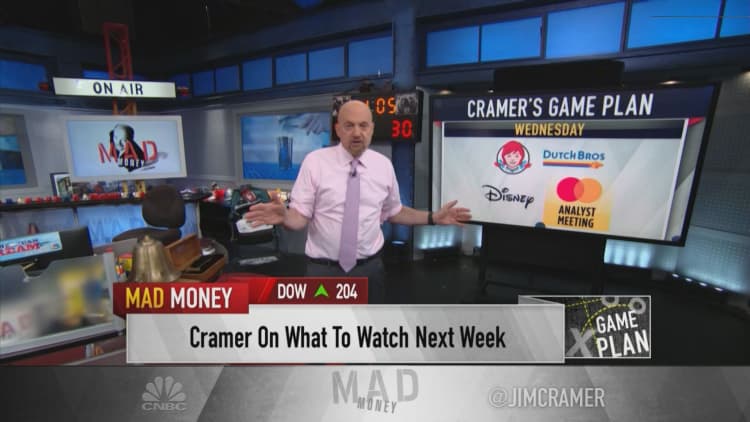 Cramer's week ahead: Strong earnings may help market overcome a historically tough period