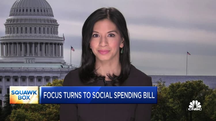 Democrats turn focus toward social spending bill after infrastructure win