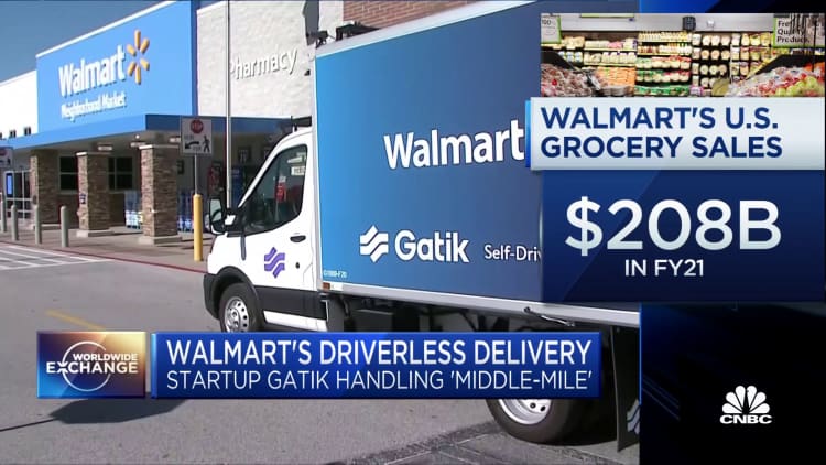 How Walmart will use driverless delivery to boost online sales