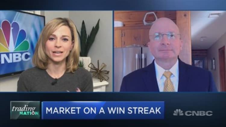 Market bull Tony Dwyer sees the record breakout running through year end