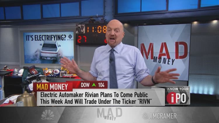 Cramer says he'd prefer to own Ford instead of buying Rivian in its upcoming IPO