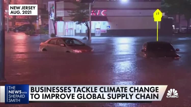 Businesses tackle climate change to improve global supply chain issues