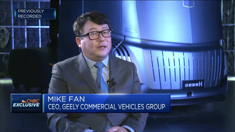 Chinese auto giant Geely says rising raw material prices could put pressure on margins