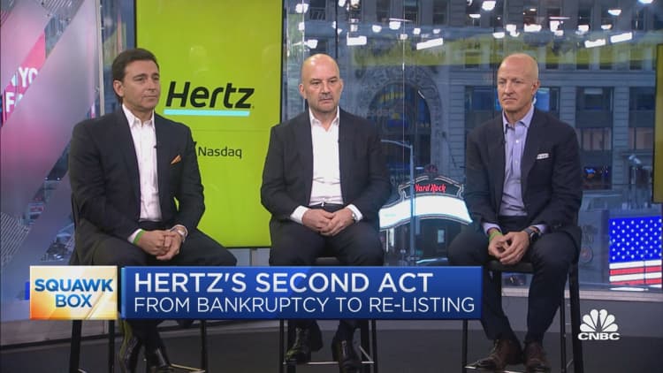 How Hertz went from bankruptcy to relisting its stock