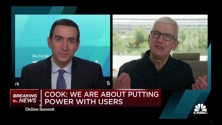 Apple CEO Tim Cook: Getting good feedback regarding privacy changes