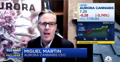 Aurora Cannabis CEO says company is on track to be profitable by fiscal 2023