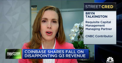 Requisite Capital's Bryn Talkington would buy Coinbase despite the dip
