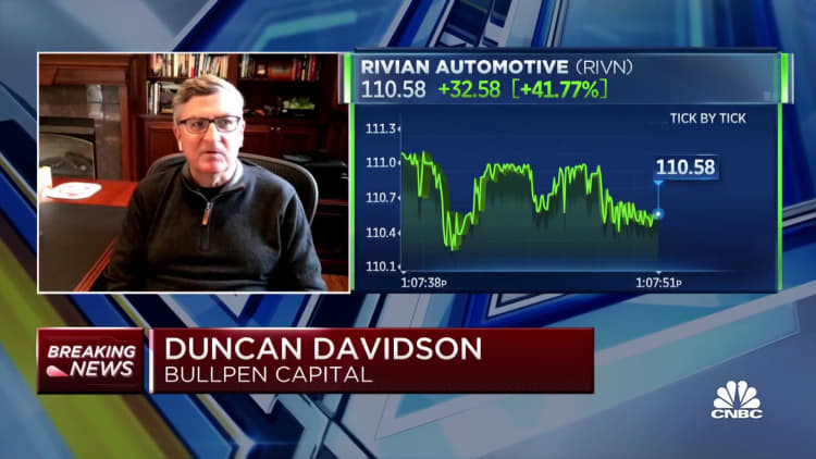 Bullpen Capital's Duncan Davidson thinks Rivian will do just as well as Tesla