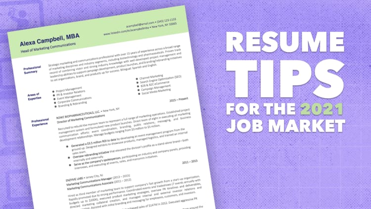 The job market is hot right now — how to write an effective resume