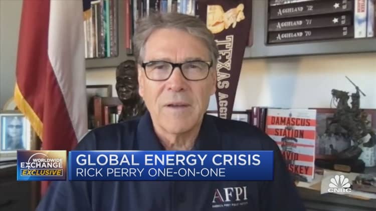 Fmr. U.S. Energy Secretary Rick Perry: Europe's problem is lack of energy diversity