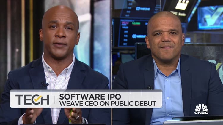Software company Weave goes public via IPO