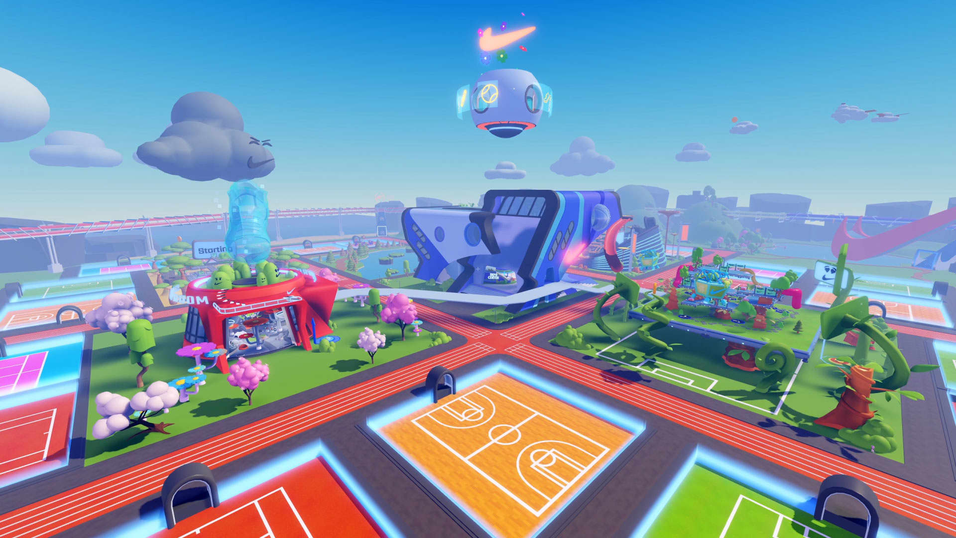 teams up with Roblox to create a virtual world