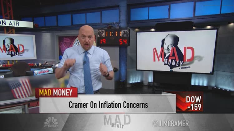 Jim Cramer explains why he thinks inflation-driven sell-offs are buying opportunities