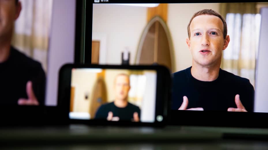 A new video by Inspired by Iceland pushes back against experiencing life through the "metaverse," as described by Mark Zuckerberg during Facebook's rebranding to Meta on Thursday, Oct. 28, 2021.