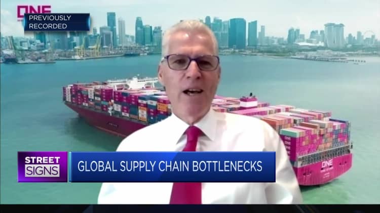 Shipping firm CEO on what's causing the 'biggest bottlenecks' in global supply chains