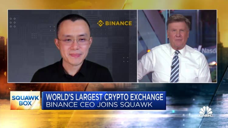 Regulation is good for the crypto industry, says Binance CEO