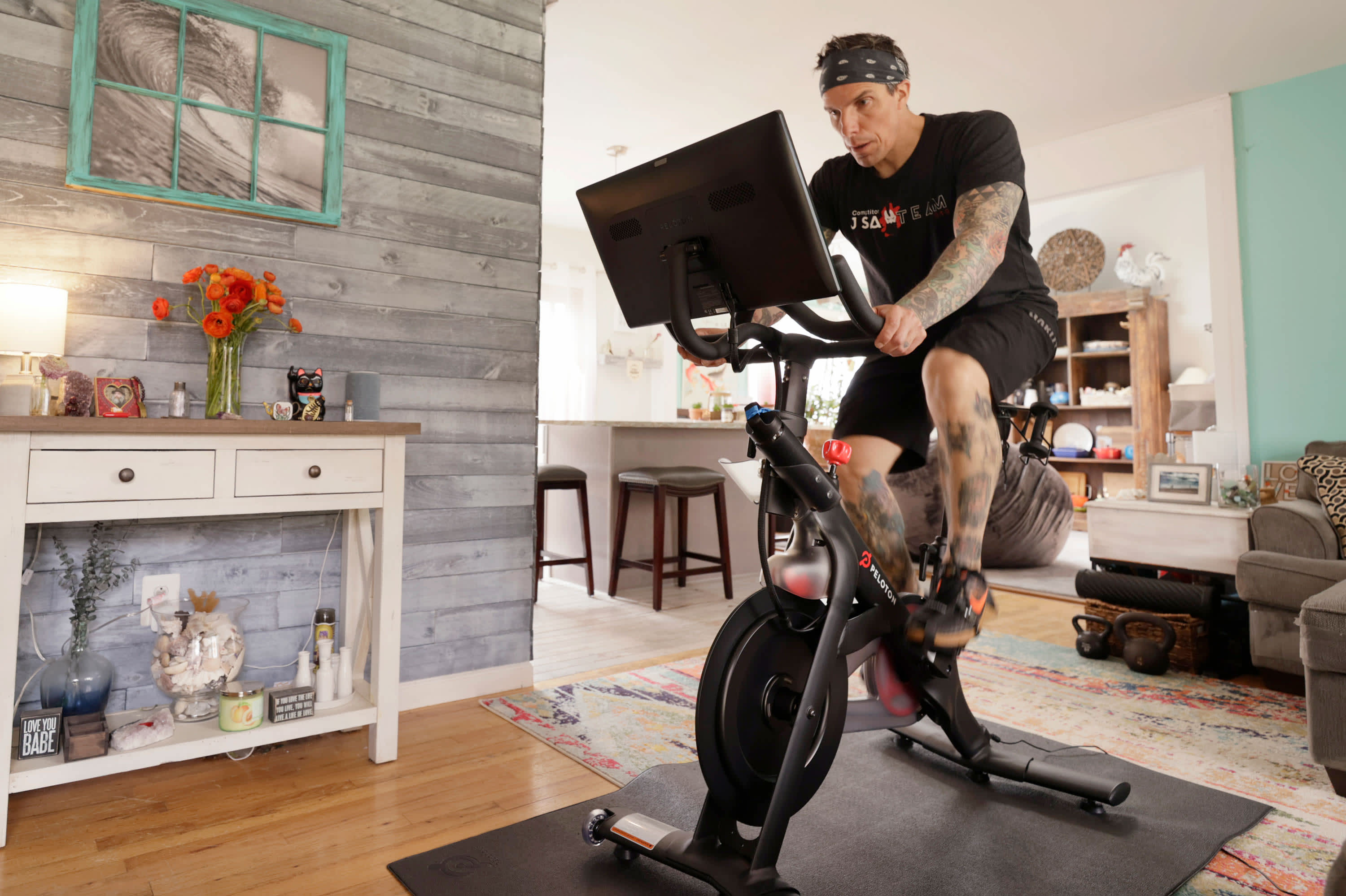 Peloton stock surges on report Amazon is among potential buyers
