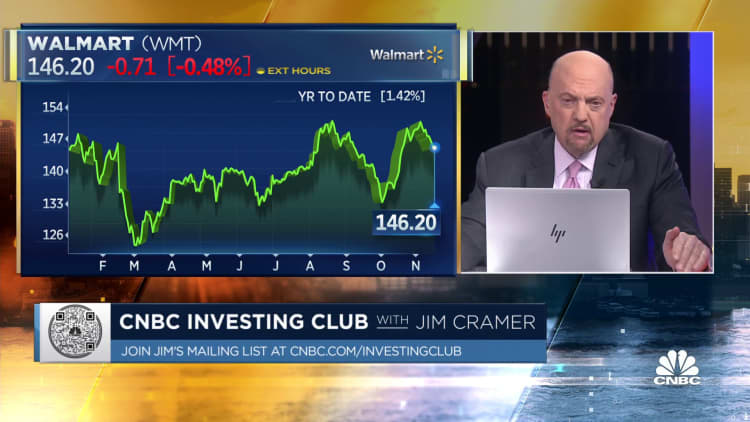 Why Jim Cramer thinks Walmart's Q3 was 'amazing'