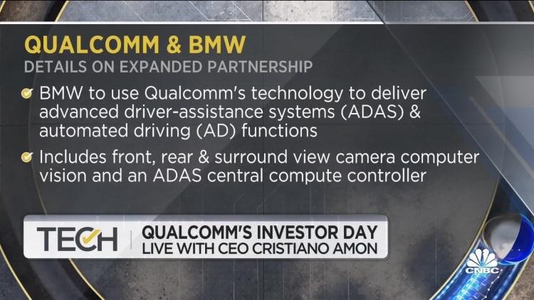 Qualcomm expands partnership with BMW for automated driving